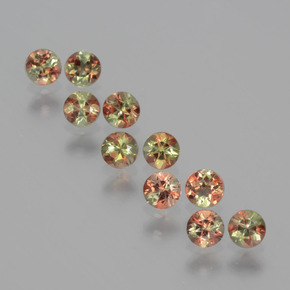 Achetez naturel ct multicolore andalousite gems, coupe roude, en provenance brésil chez gemselect. en stock, livraison internationale!