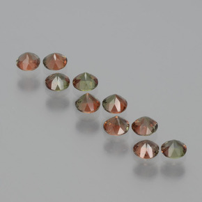 Achetez naturel ct multicolore andalousite gems, coupe roude, en provenance brésil chez gemselect. en stock, livraison internationale!