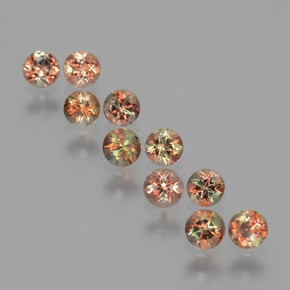 Achetez naturel ct multicolore andalousite gems, coupe roude, en provenance brésil chez gemselect. en stock, livraison internationale!