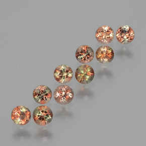 Achetez naturel ct multicolore andalousite gems, coupe roude, en provenance brésil chez gemselect. en stock, livraison internationale!
