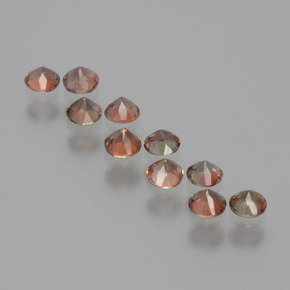 Achetez naturel ct multicolore andalousite gems, coupe roude, en provenance brésil chez gemselect. en stock, livraison internationale!
