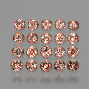 Achetez naturel 1,54ct multicolore andalousite gems, coupe roude, en provenance brésil chez gemselect. en stock, livraison internationale!