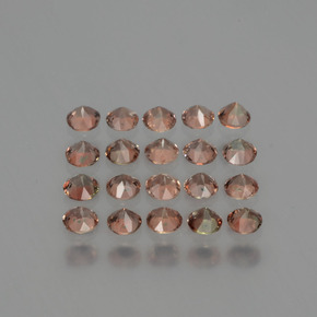 Achetez naturel 1,54ct multicolore andalousite gems, coupe roude, en provenance brésil chez gemselect. en stock, livraison internationale!