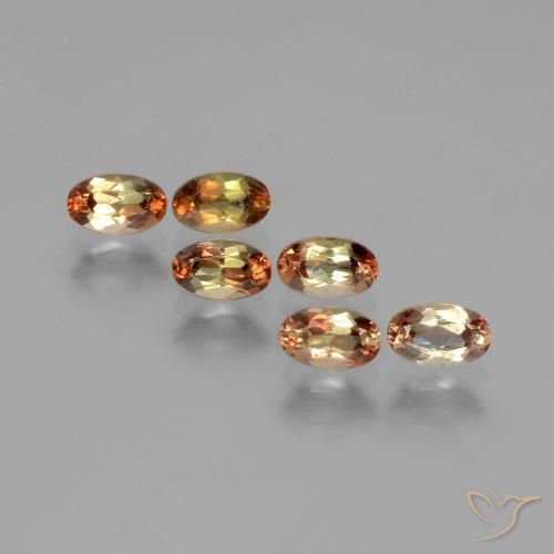 Achetez naturel 1,82ct multicolore andalousite gems, coupe ovale, en provenance brésil chez gemselect. en stock, livraison internationale!