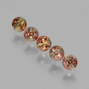 Achetez naturel ct multicolore andalousite gems, coupe roude, en provenance brésil chez gemselect. en stock, livraison internationale!