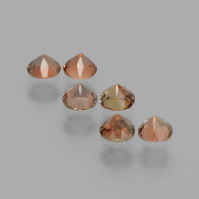 Achetez naturel 1.17ct Multicolore Andalousite gems, Coupe roude, En provenance Brésil chez GemSelect. En stock, livraison internationale!