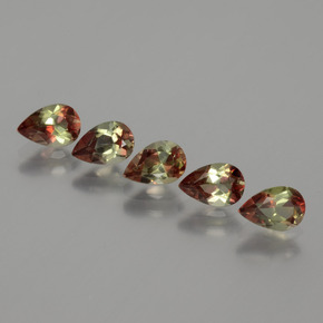 Achetez naturel 2,16ct multicolore andalousite gems, en forme de poire, en provenance brésil chez gemselect. en stock, livraison internationale!