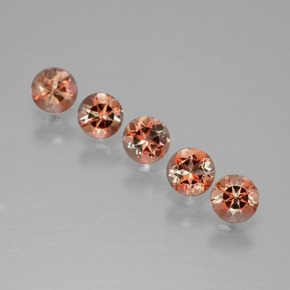 Achetez naturel 1,38ct multicolore andalousite gems, coupe roude, en provenance brésil chez gemselect. en stock, livraison internationale!