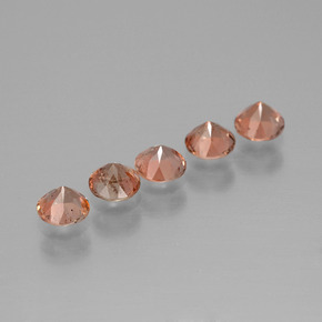 Achetez naturel 1,38ct multicolore andalousite gems, coupe roude, en provenance brésil chez gemselect. en stock, livraison internationale!