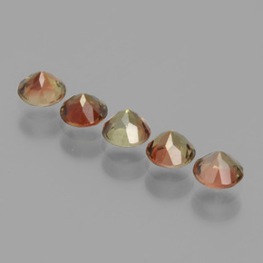 Achetez naturel 1,34ct multicolore andalousite gems, coupe roude, en provenance brésil chez gemselect. en stock, livraison internationale!