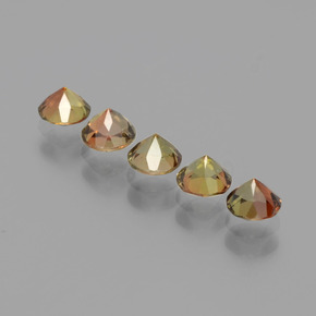 Achetez naturel 1.47ct Multicolore Andalousite gems, Coupe roude, En provenance Brésil chez GemSelect. En stock, livraison internationale!