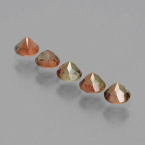 Achetez naturel 1,60ct multicolore andalousite gems, coupe roude, en provenance brésil chez gemselect. en stock, livraison internationale!