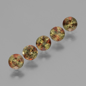 Achetez naturel 1.37ct Multicolore Andalousite gems, Coupe roude, En provenance Brésil chez GemSelect. En stock, livraison internationale!