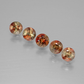 Achetez naturel 1,43ct multicolore andalousite gems, coupe roude, en provenance brésil chez gemselect. en stock, livraison internationale!