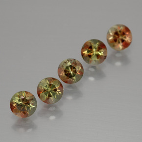Achetez naturel 1,43ct multicolore andalousite gems, coupe roude, en provenance brésil chez gemselect. en stock, livraison internationale!