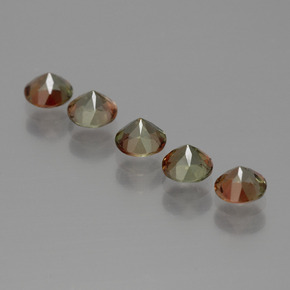 Achetez naturel ct multicolore andalousite gems, coupe roude, en provenance brésil chez gemselect. en stock, livraison internationale!