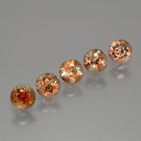 Achetez naturel 1,49ct multicolore andalousite gems, coupe roude, en provenance brésil chez gemselect. en stock, livraison internationale!