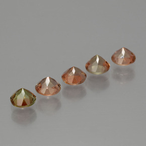 Achetez naturel 1,49ct multicolore andalousite gems, coupe roude, en provenance brésil chez gemselect. en stock, livraison internationale!