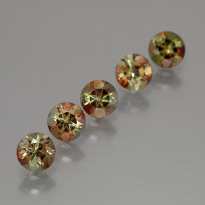 Achetez naturel 1,47ct multicolore andalousite gems, coupe roude, en provenance brésil chez gemselect. en stock, livraison internationale!