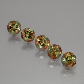 Achetez naturel ct Multicolore Andalousite gems, Coupe roude, En provenance Brésil chez GemSelect. En stock, livraison internationale!