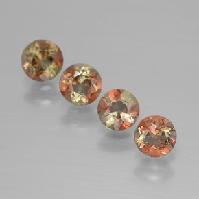 Achetez naturel 1.16ct Multicolore Andalousite gems, Coupe roude, En provenance Brésil chez GemSelect. En stock, livraison internationale!