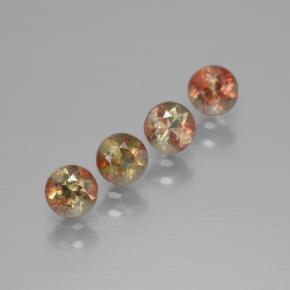 Achetez naturel 1.31ct Multicolore Andalousite gems, Coupe roude, En provenance Brésil chez GemSelect. En stock, livraison internationale!