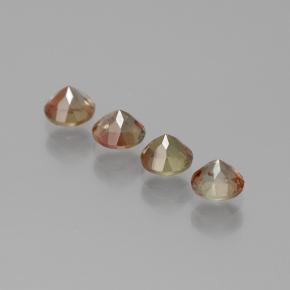 Achetez naturel 1.31ct Multicolore Andalousite gems, Coupe roude, En provenance Brésil chez GemSelect. En stock, livraison internationale!