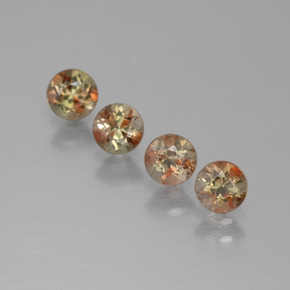 Achetez naturel 1,24ct multicolore andalousite gems, coupe roude, en provenance brésil chez gemselect. en stock, livraison internationale!