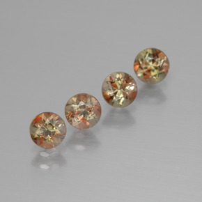 Achetez naturel 1,24ct multicolore andalousite gems, coupe roude, en provenance brésil chez gemselect. en stock, livraison internationale!