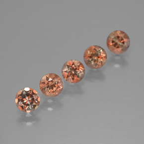 Achetez naturel 1,43ct multicolore andalousite gems, coupe roude, en provenance brésil chez gemselect. en stock, livraison internationale!