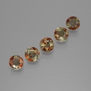 Achetez naturel ct multicolore andalousite gems, coupe roude, en provenance brésil chez gemselect. en stock, livraison internationale!