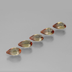 Achetez naturel 2,28ct multicolore andalousite gems, en forme de poire, en provenance brésil chez gemselect. en stock, livraison internationale!