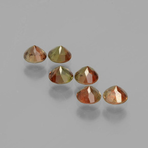 Achetez naturel ct multicolore andalousite gems, coupe roude, en provenance brésil chez gemselect. en stock, livraison internationale!