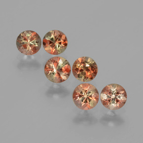 Achetez naturel 1,75ct multicolore andalousite gems, coupe roude, en provenance brésil chez gemselect. en stock, livraison internationale!