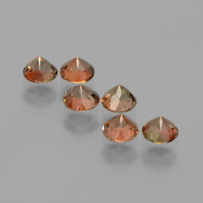 Achetez naturel 1,75ct multicolore andalousite gems, coupe roude, en provenance brésil chez gemselect. en stock, livraison internationale!