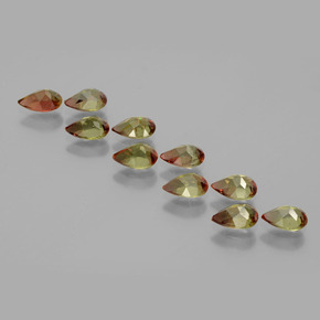 Achetez naturel ct multicolore andalousite gems, en forme de poire, en provenance brésil chez gemselect. en stock, livraison internationale!