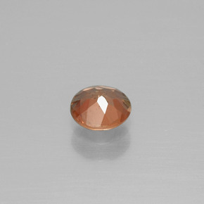 Andalousite Orange brunâtre naturelle Coupe roude, 0.45 ct, VS