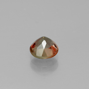 Andalousite Multicolore naturelle Coupe roude, 0.95 ct, VS