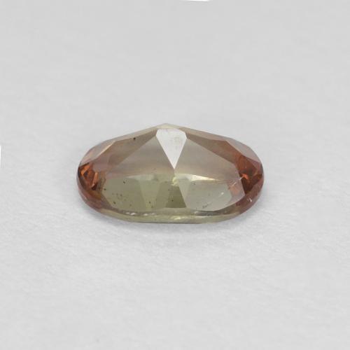 Andalousite Multicolore naturelle Coupe ovale, 0.48 ct, VS