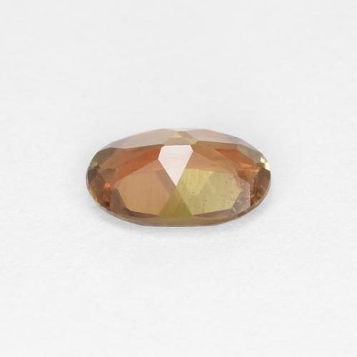 Andalousite Multicolore naturelle Coupe ovale, 0.37 ct, VS