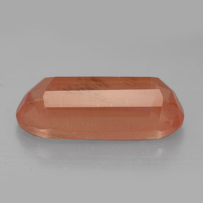 Andésine labradorite orange naturelle forme fantaisie, 8,57 ct, VVS
