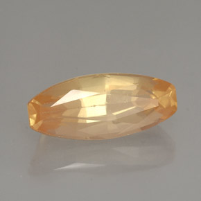 Andésine labradorite jaune naturelle forme fantaisie, 3,04 ct, VVS