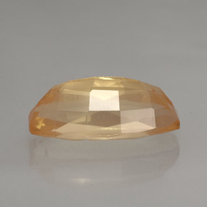 Andésine labradorite jaune naturelle forme fantaisie, 3,04 ct, VVS