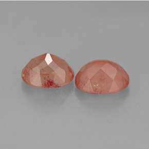 Achetez naturel ct Miel Rouge Labradorite andésine gems, Coupe ovale, En provenance Congo chez GemSelect. En stock, livraison internationale!