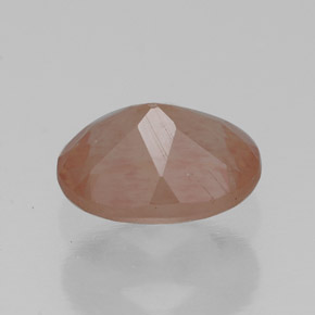 Labradorite andésine Miel Orange naturelle Transparent, 1.20 ct, Transparent / Translucide