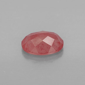 Andésine labradorite rouge naturelle transparent, 1,19 ct, transparent / translucide