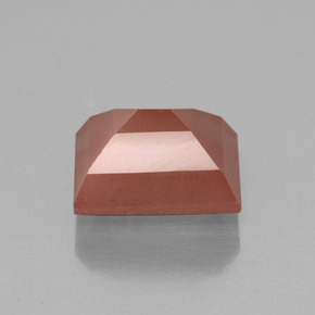 Labradorite andésine Miel Orange naturelle Transparent, 3.03 ct, Transparent / Translucide