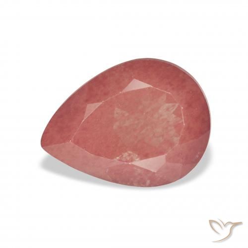 3.16ct Naturel Rouge moyen Labradorite andésine, En forme de poire, Transparent