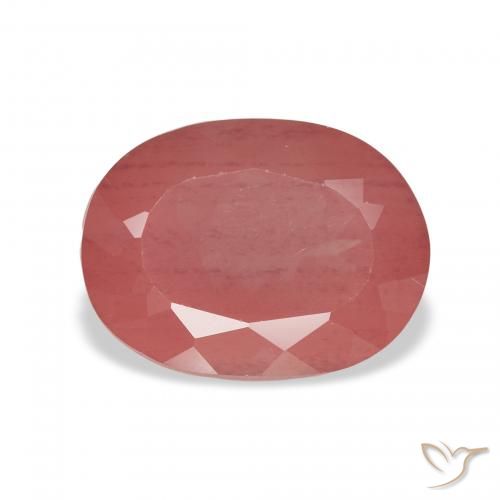 2.69ct Naturel Rouge blush Labradorite andésine, ovale, Transparent