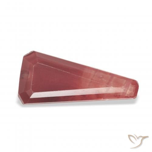 Labradorite andésine Rouge moyen naturelle Fantaisie, 2.07 ct, Transparent